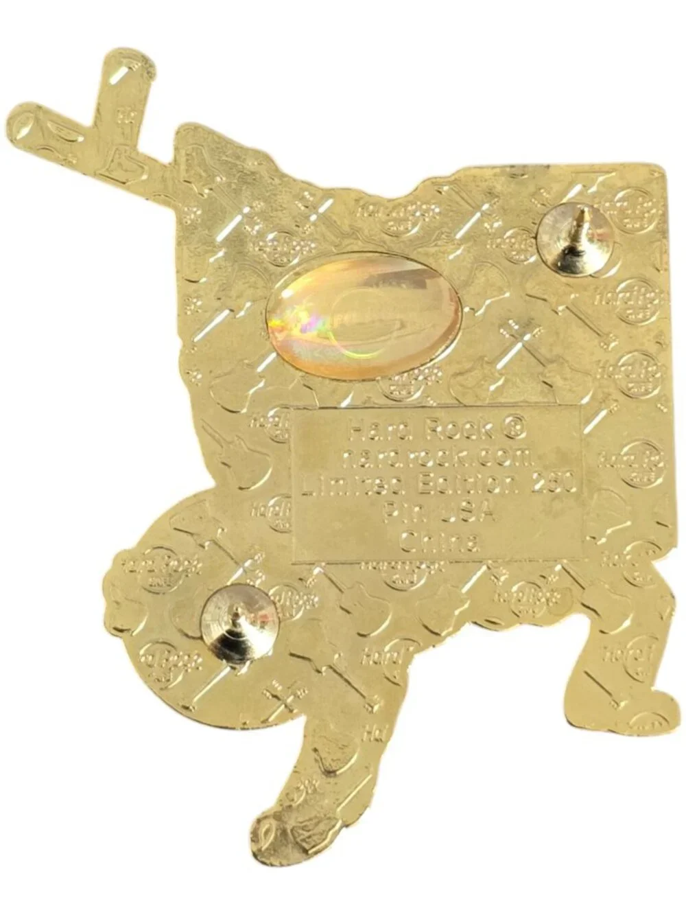 Hard Rock Cafe Pin Cleveland Ohio Police Drummer Limited Edition 2010